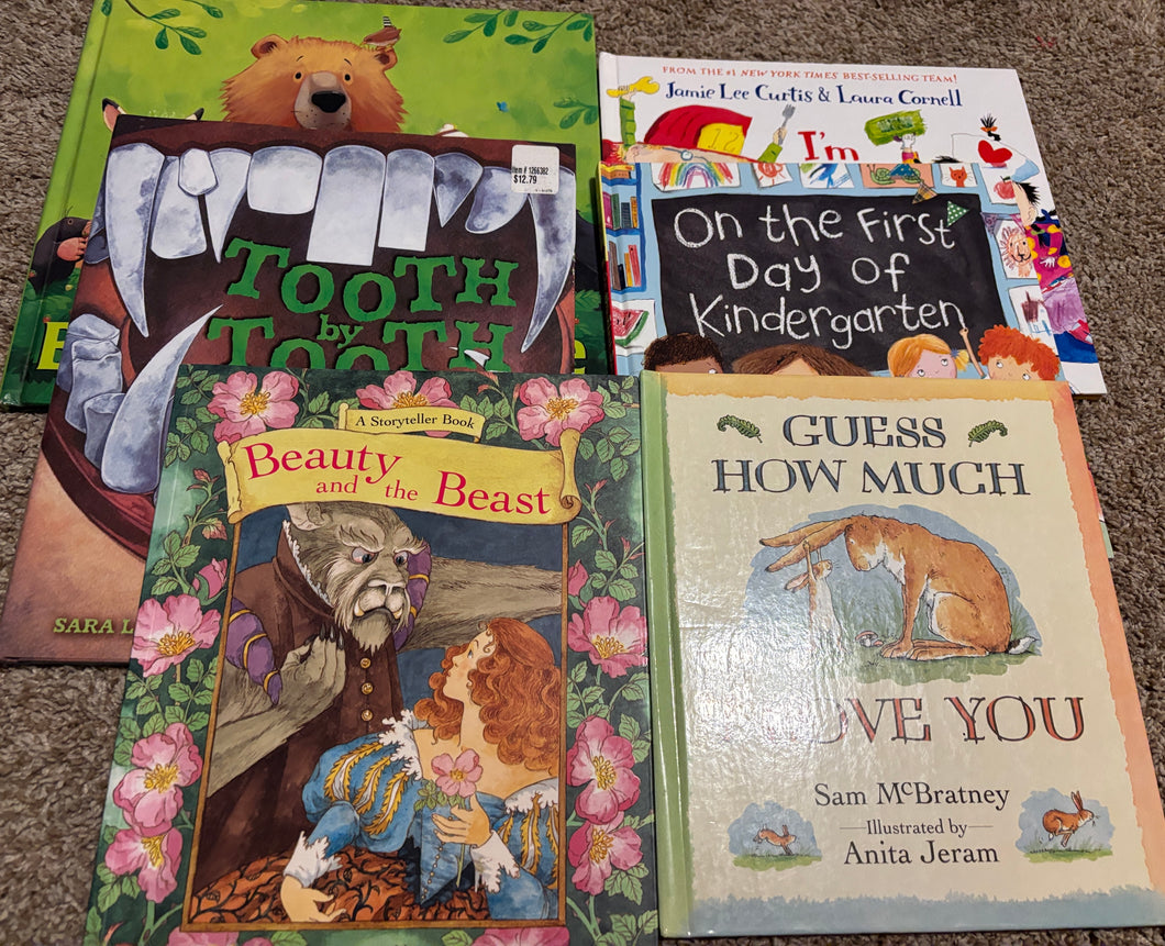 6 books Tooth and Bear