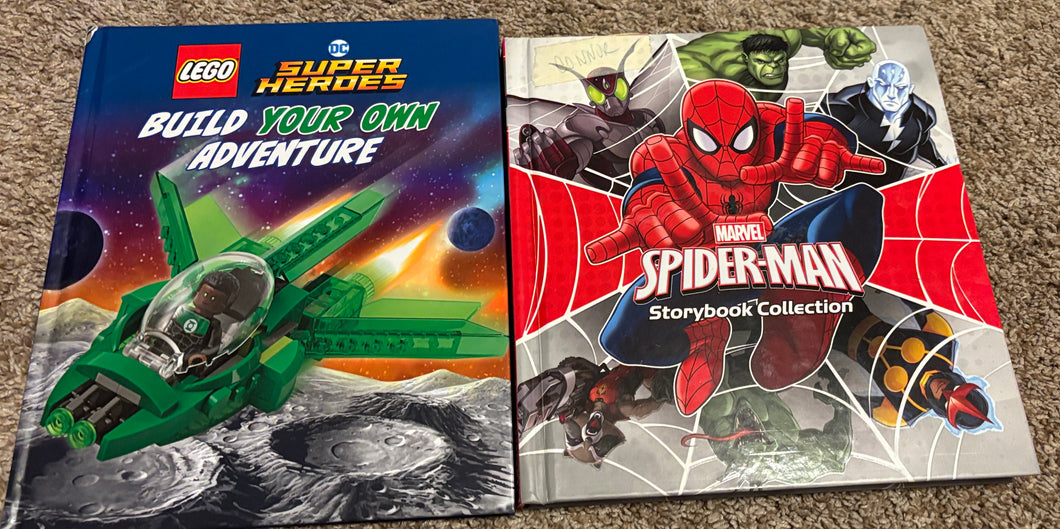 Superman and Lego books