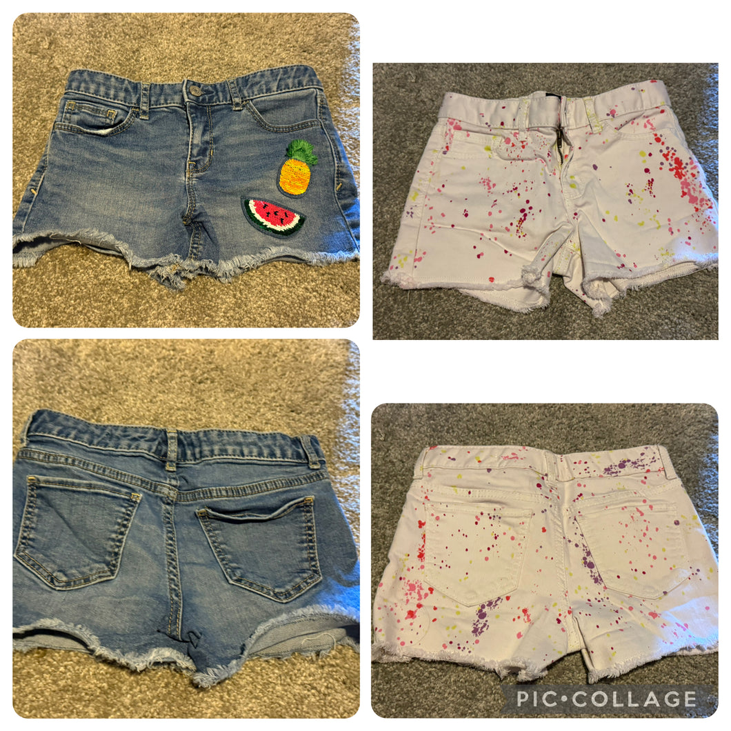 Gap Jean shorts 2 pairs - size Kids 10