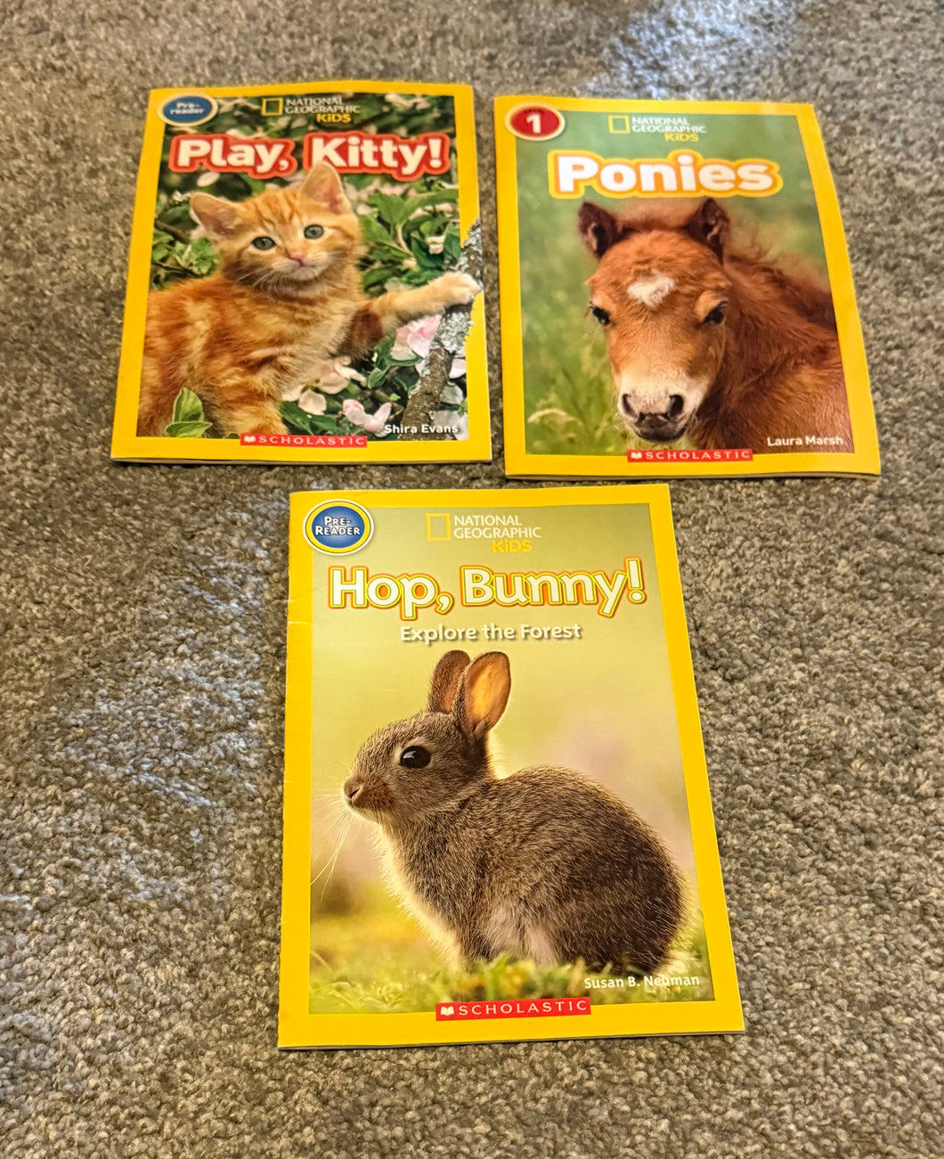 National Geographic Animal Books lot of 3