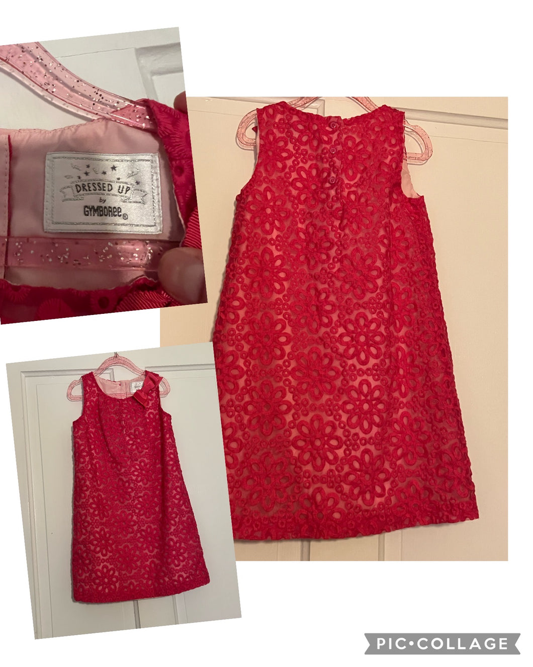 Gymboree Dressed Up Pink Dress - size Kids 6