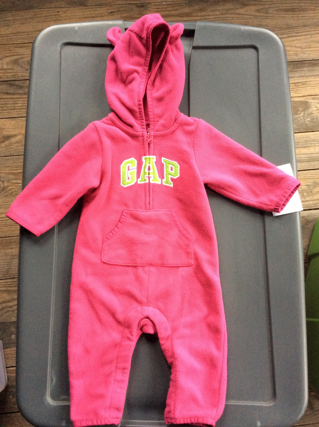 Gap fleece one piece  - size 3-6 Months