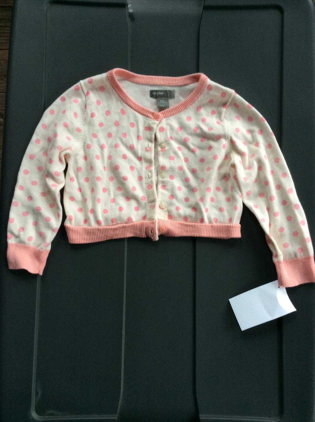 Gap Pink Dot Sweater - size 18-24 Months