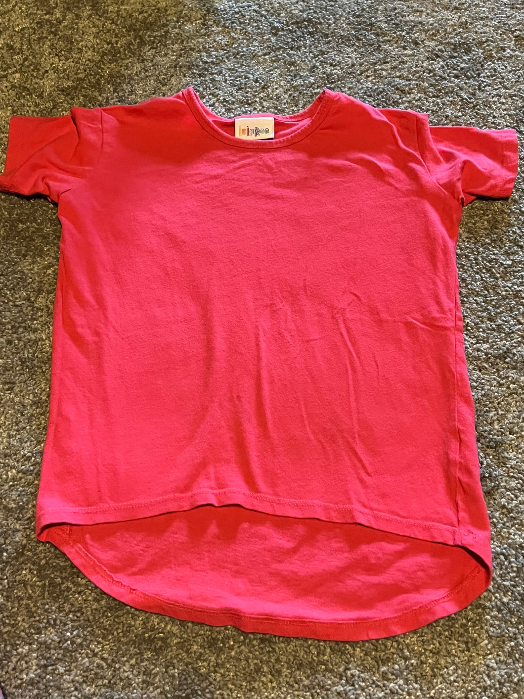 LulaRoe pink top - size Kids 6