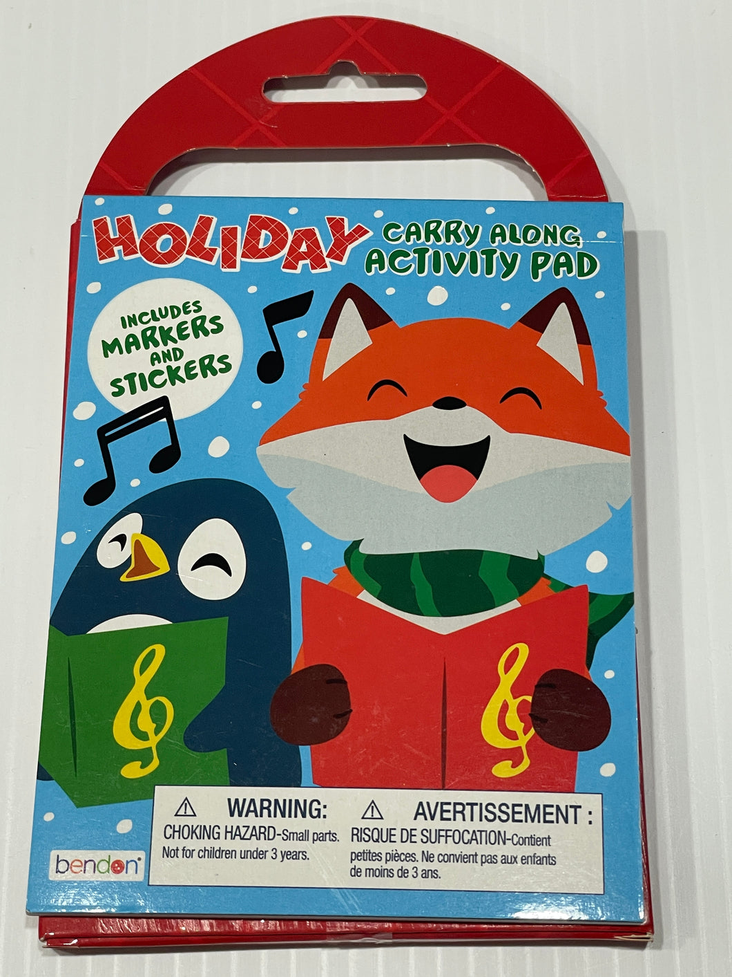 NEW - Carry Along Holiday Activity Pad