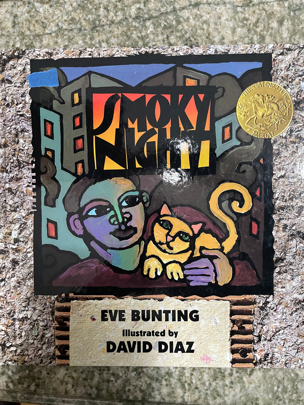 Smokey Night Hard Cover Book