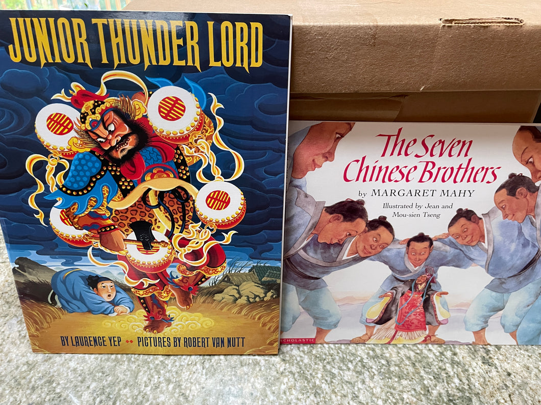 2 Books-Jr. Thunder Lord & 7 Chinese Brothers