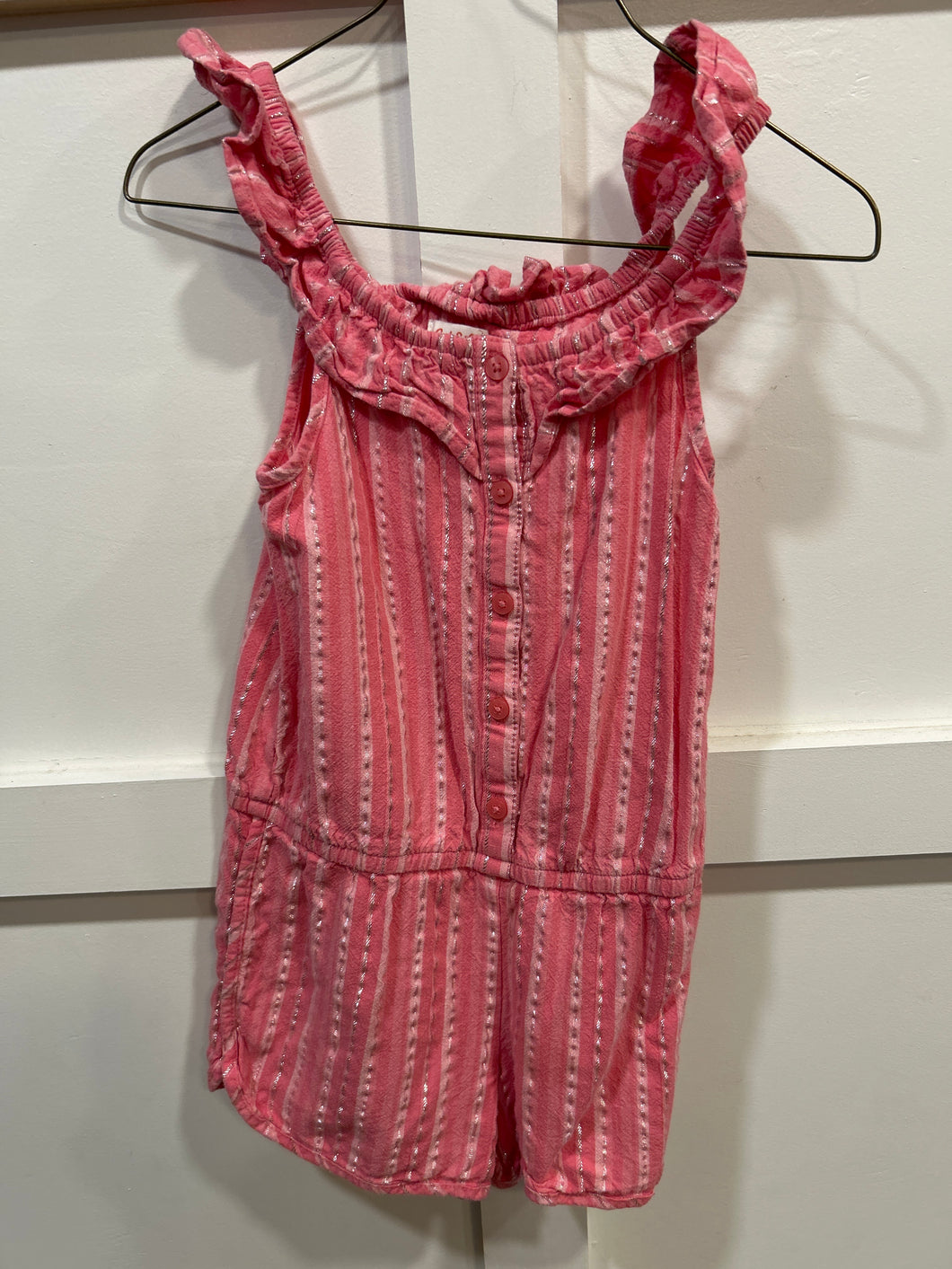 Cat & Jack Pink jumper w/shorts - size 5T/5