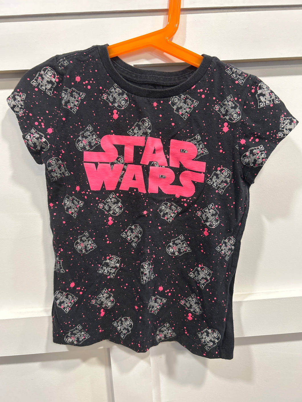 Star Wars tee Black/pink - size 5T/5