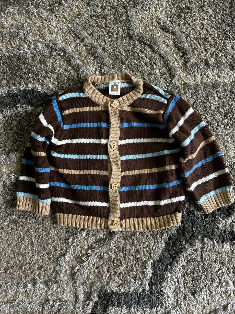 Carter's Striped sweater - size 9 Months