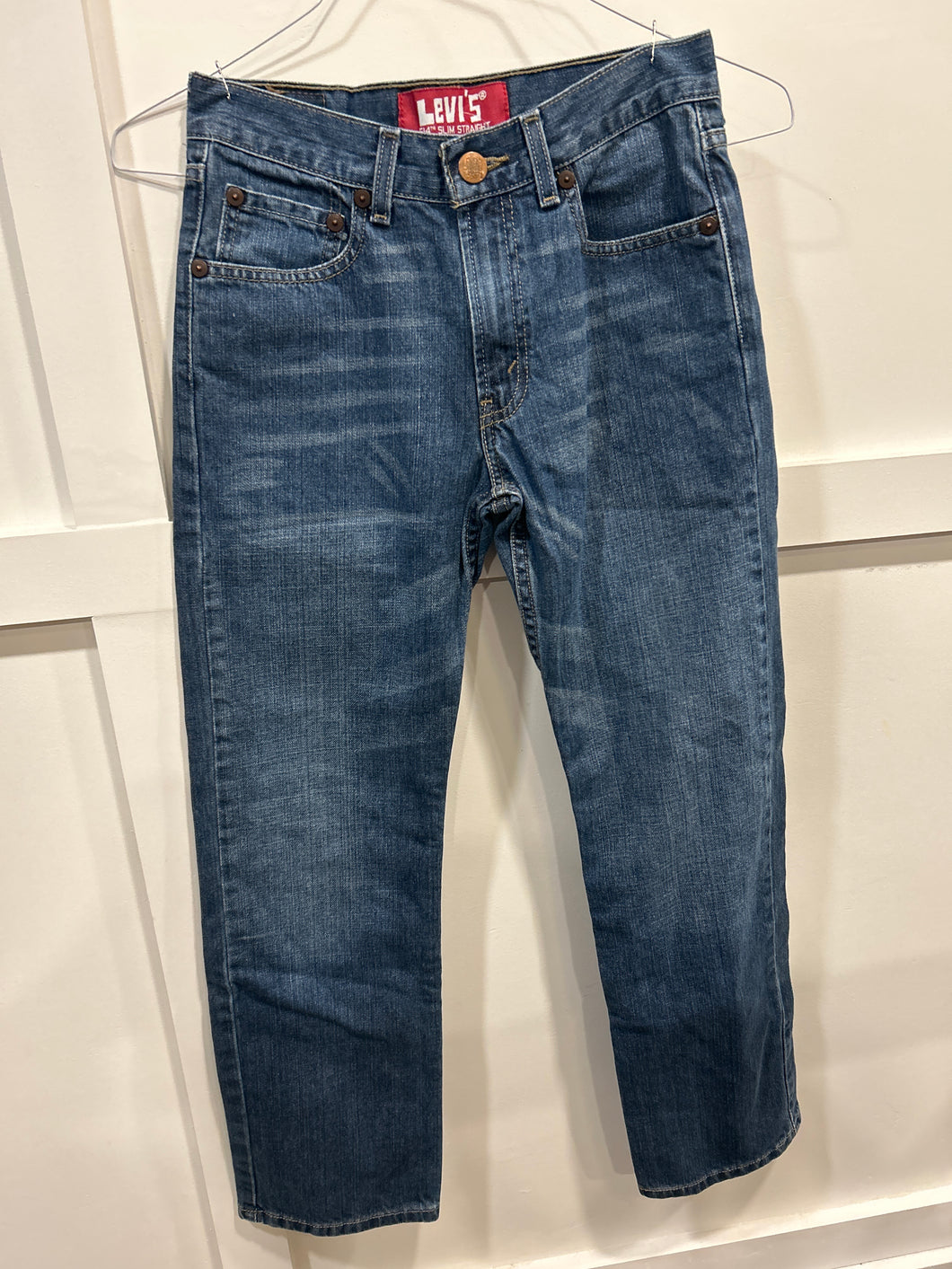 Levi's jeans 27x27 Slim straight - size Mens XS