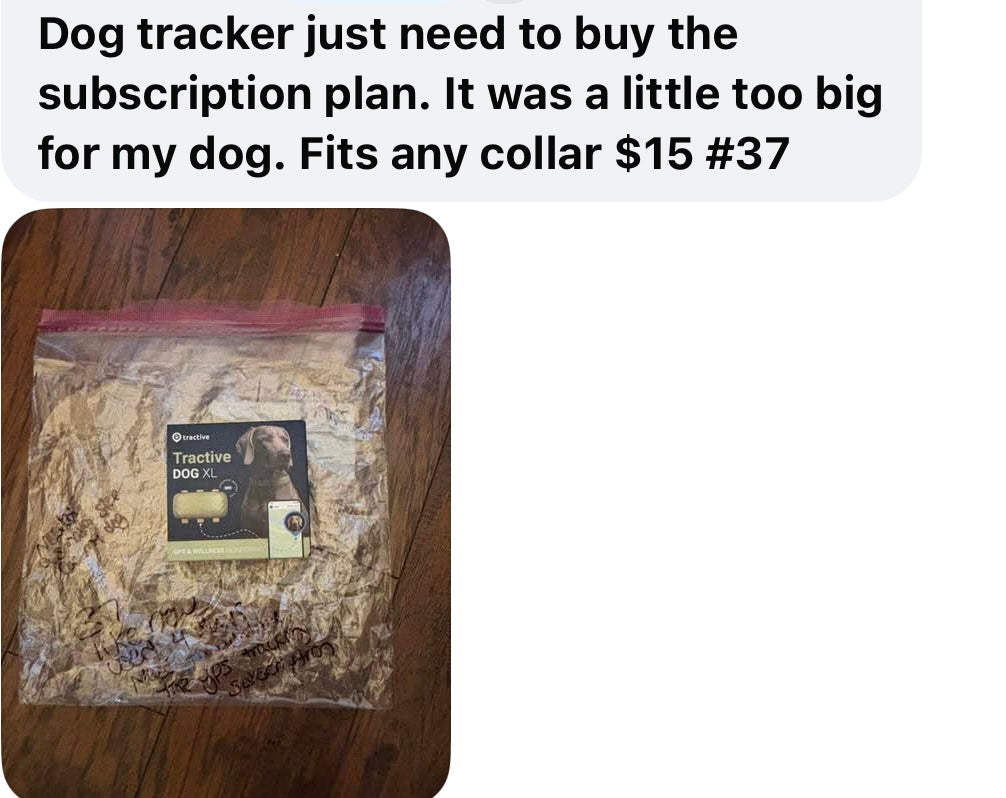 479 Dog GPS Tracker add GPS subscription