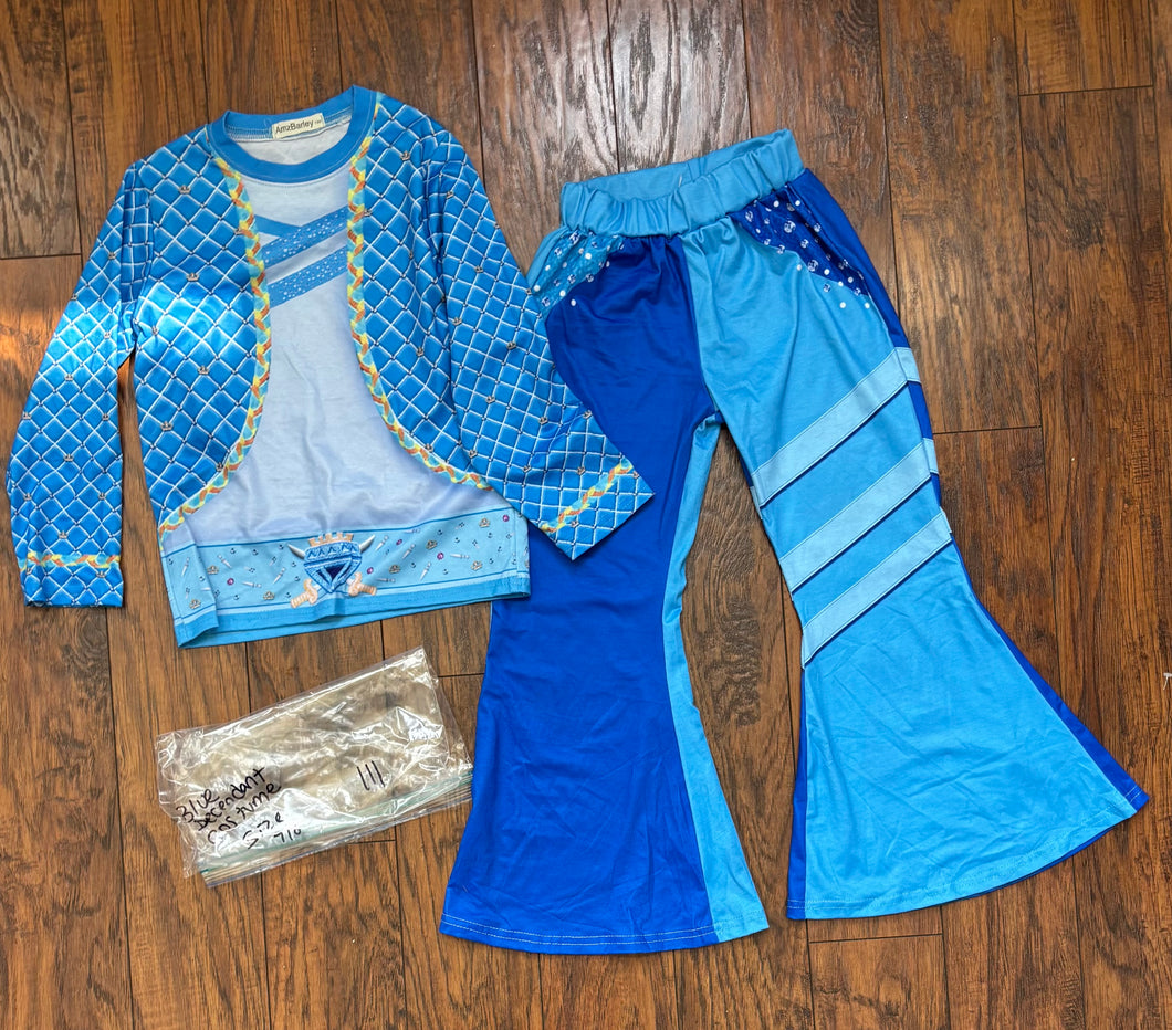 161 Blue descendent 111 Costume fits 7/8 - size Kids 7