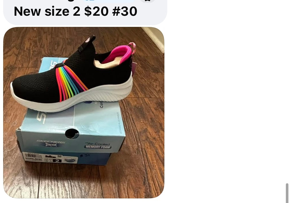 482 New Sneakers size 2 never worn - size Shoes-youth  2