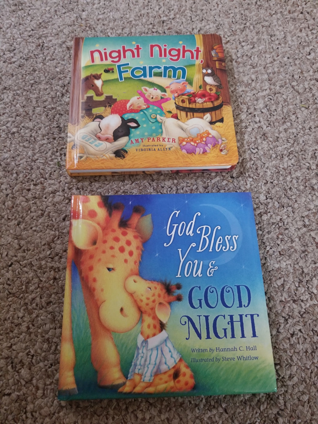 Christian bedtime books 2 books