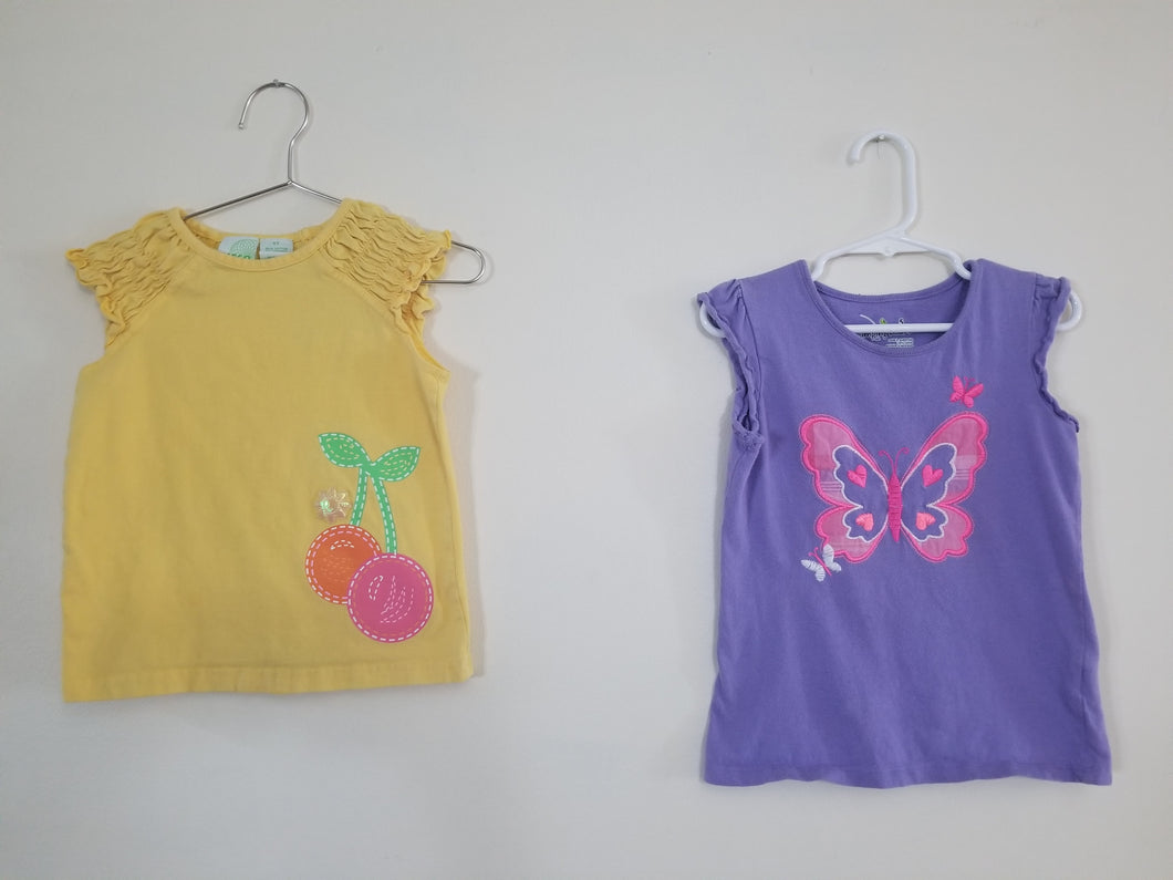 Jumping Beans, Circo 2 shirts size 5 run smal - size 4T/4