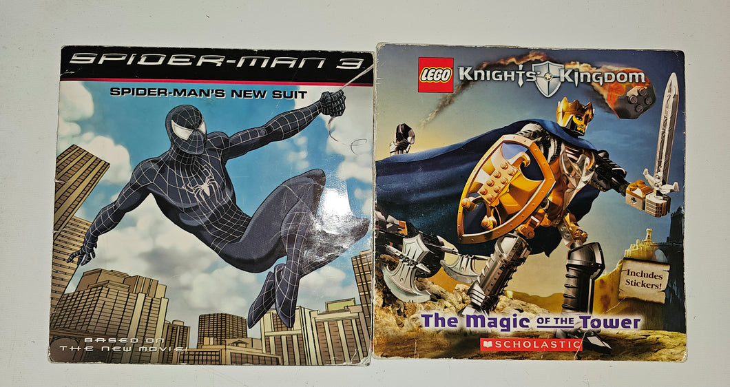 2 superhero books
