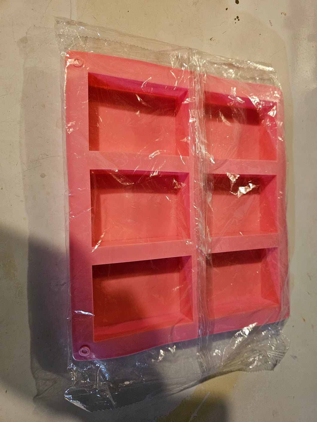 Silicone soap mold New in package