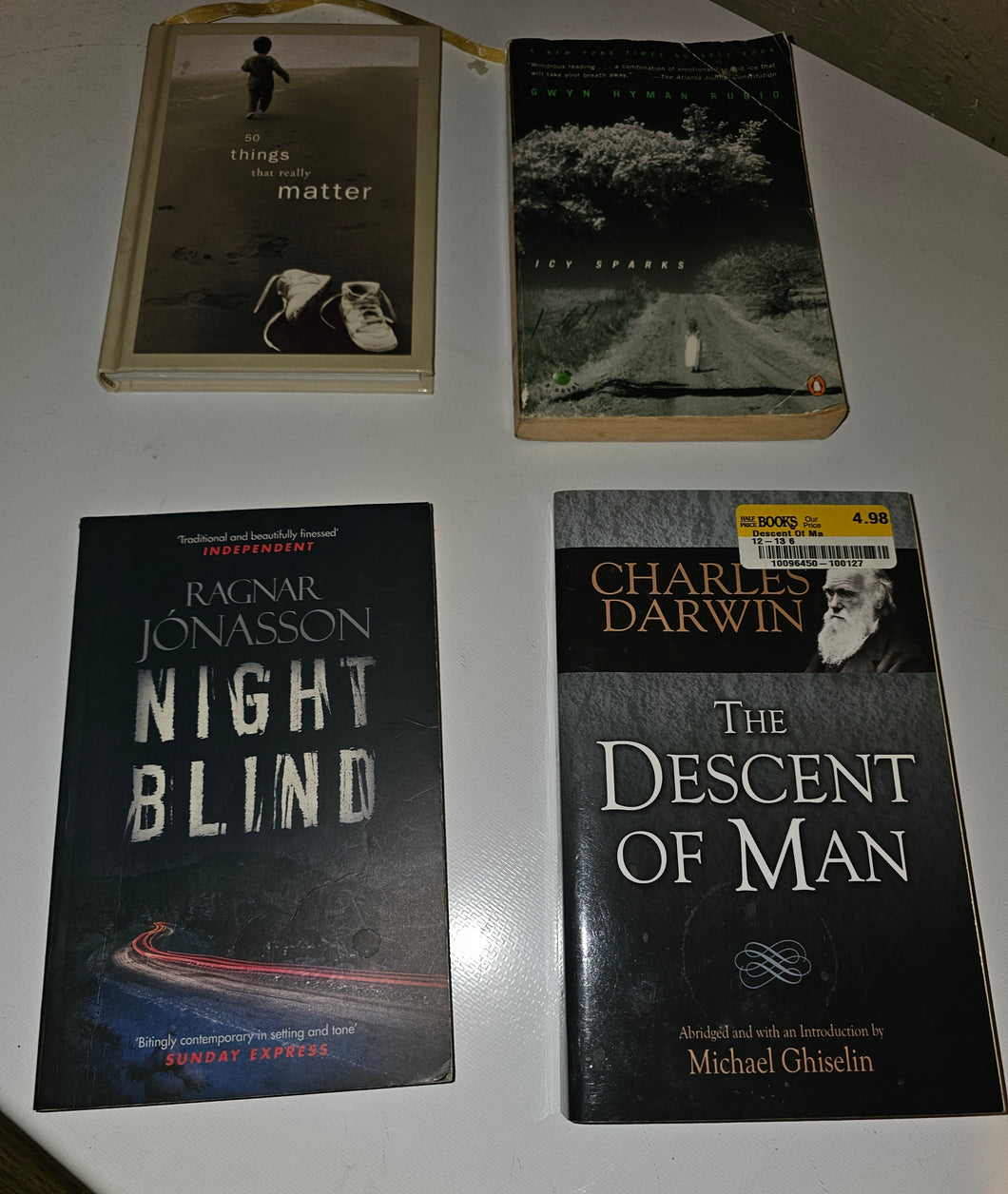 4 adult books