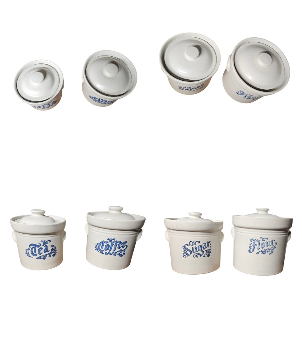 4 Piece Set Pfalzgraff Canister Set w/ Lids