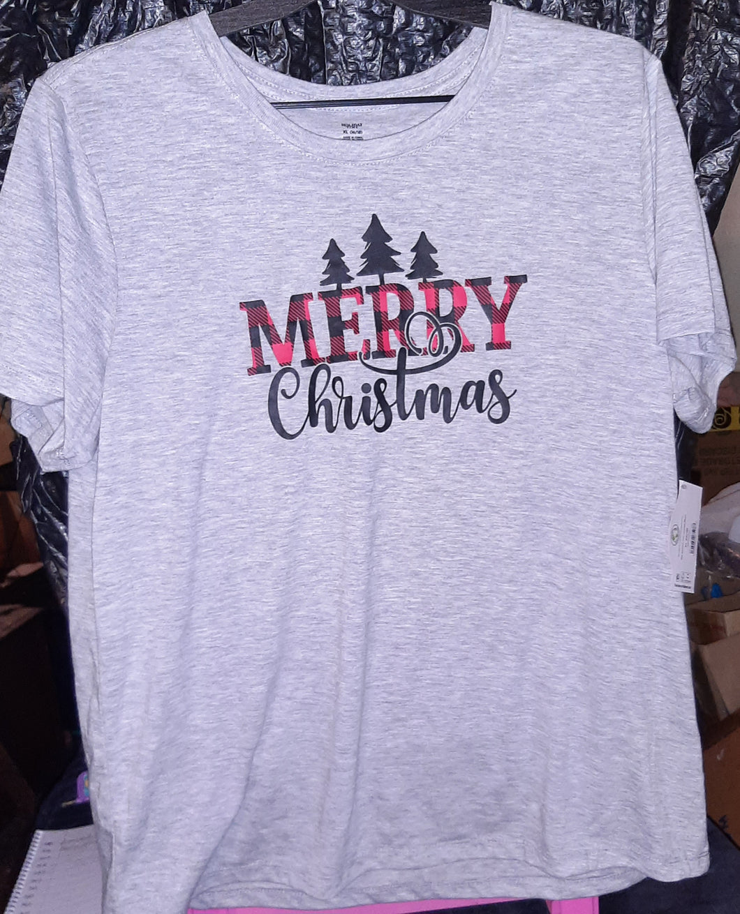 Holiday Time NWT Christmas tee - size Women 1XL (16-18)