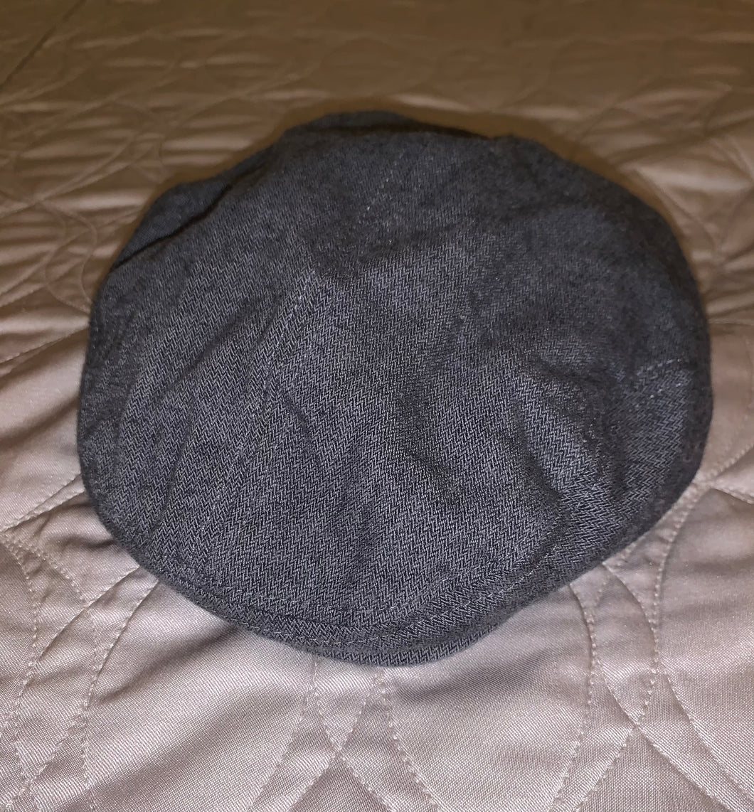 Crazy 8 Newsboy Gray hat 6-12m Holiday