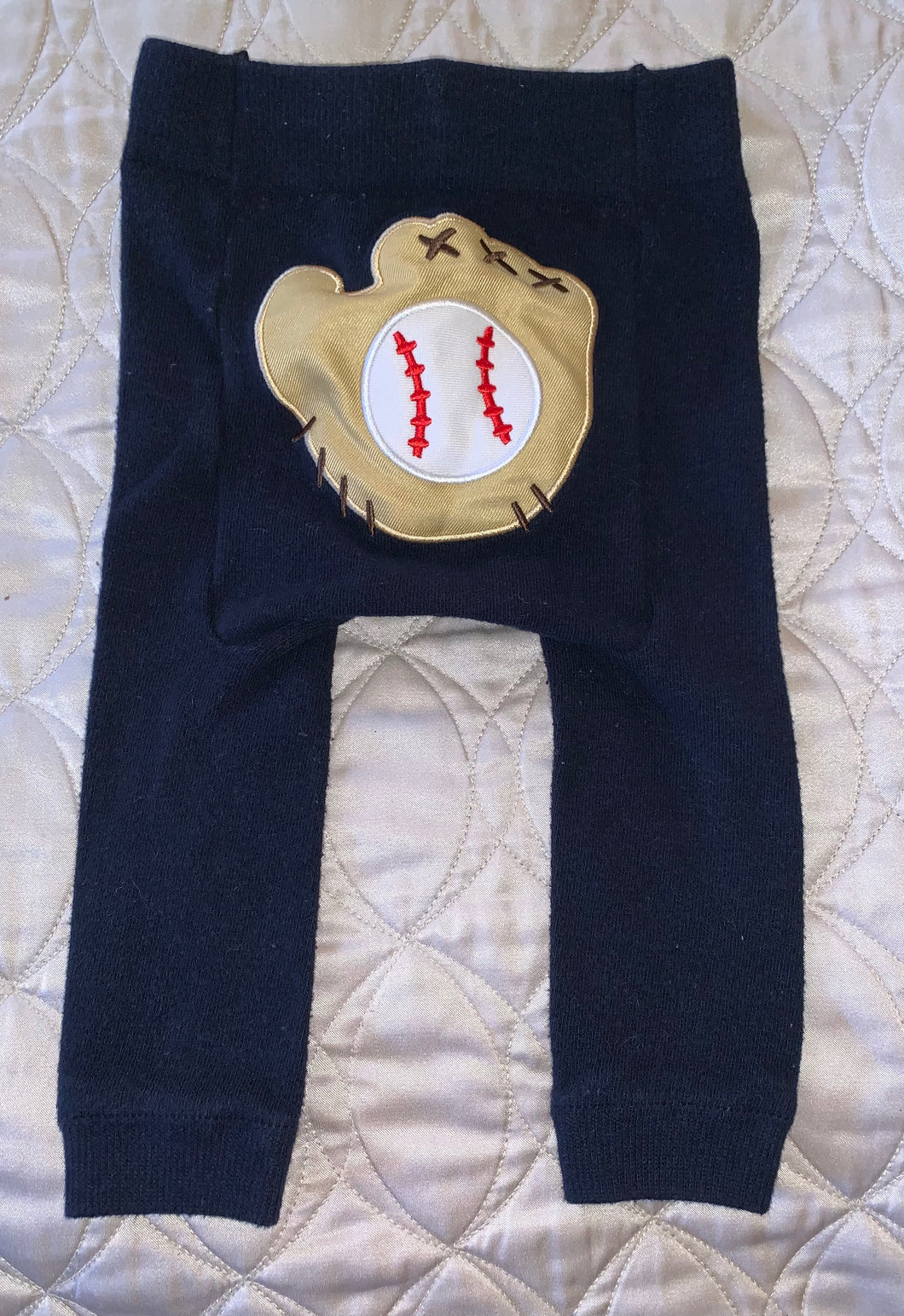 Etsy made 6-12m Baseball tush pants - size 6 Months
