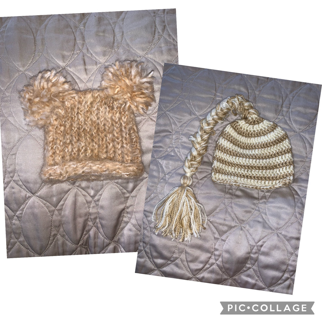 Etsy made nbn hats Photo/going home