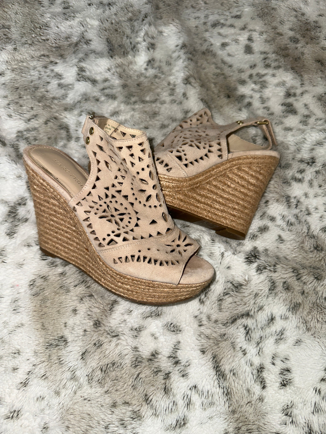 Marc Fisher tan Espadrille - size Shoes-Womens 6.5