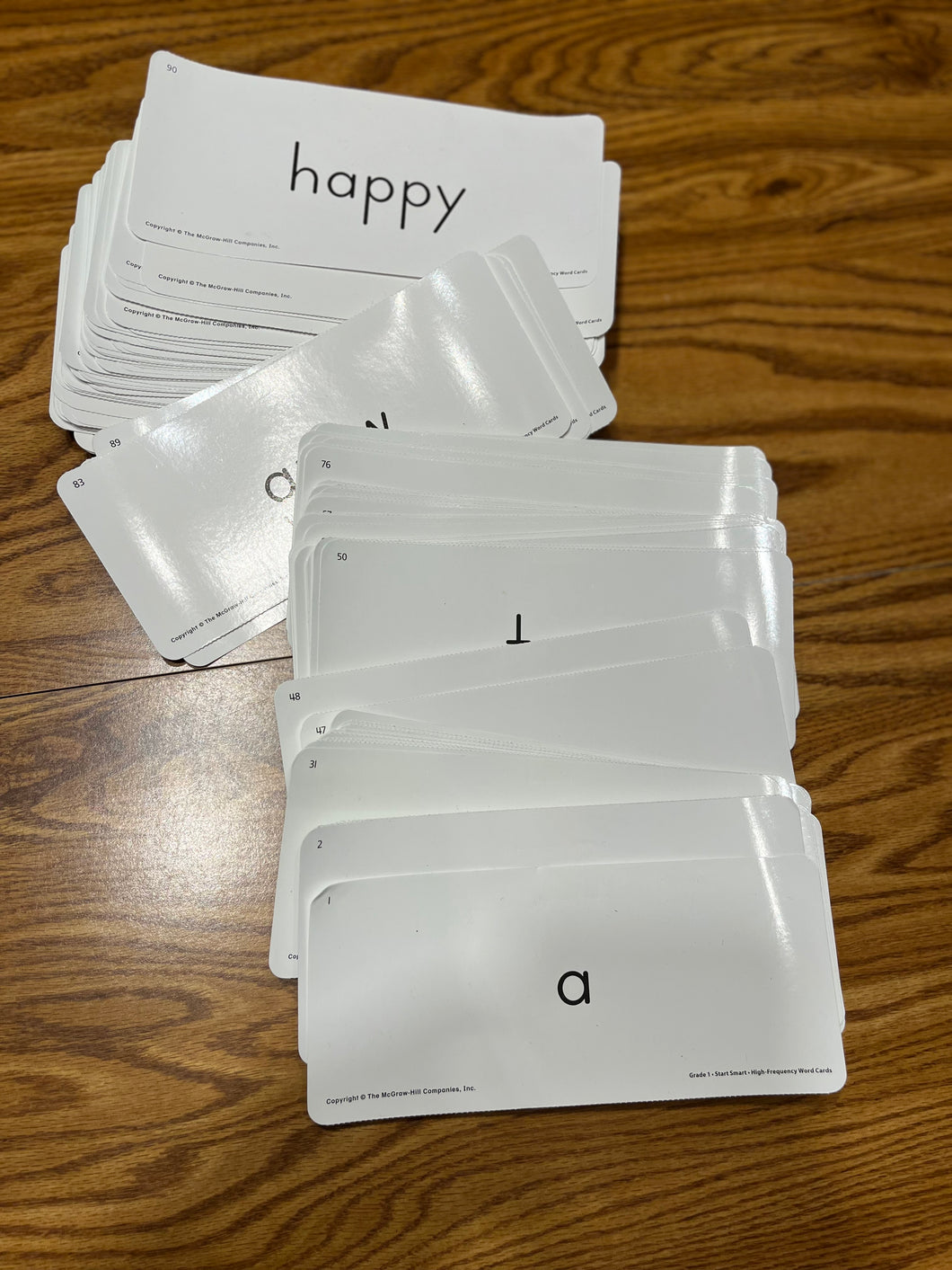 195 Word Cards