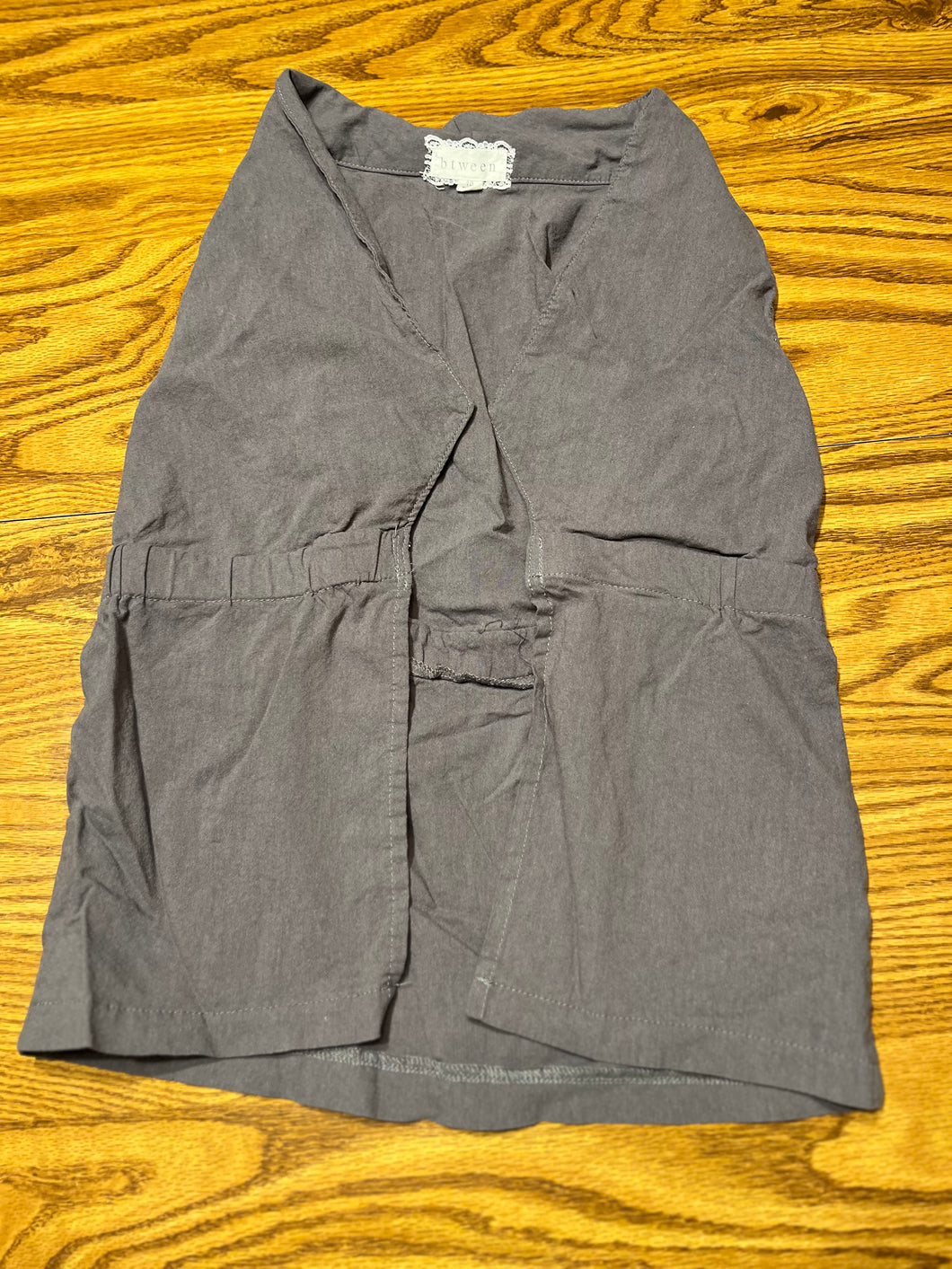 BTween gray vest - size Kids 10
