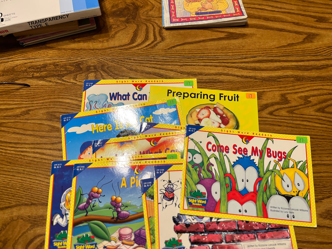 9 k-1 Sight Word Readers