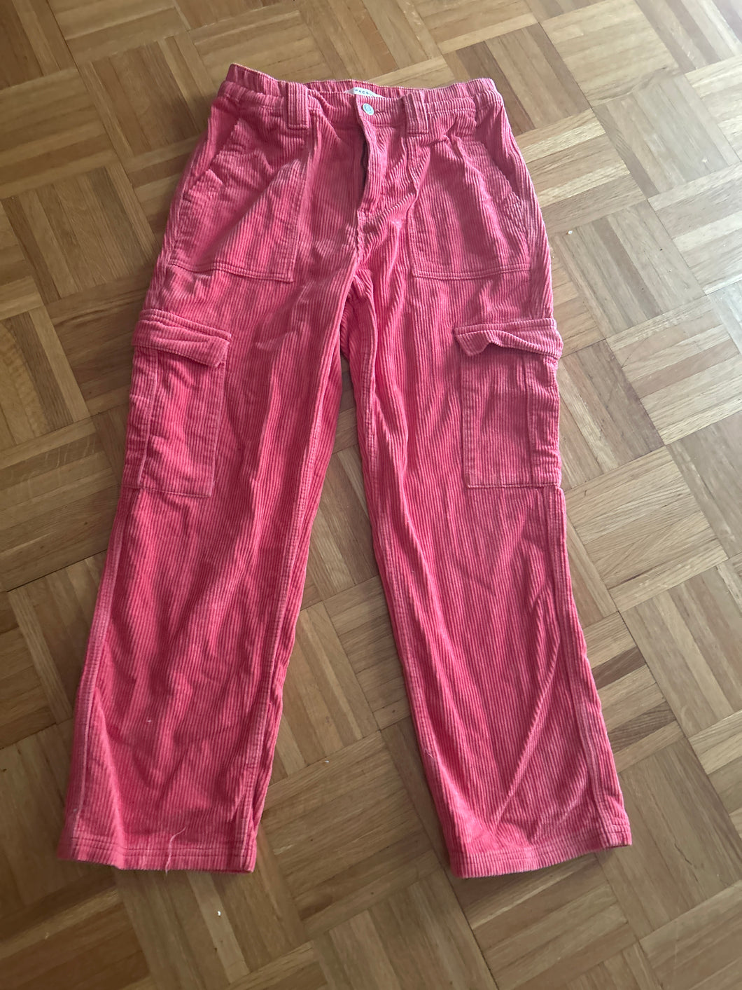 Pac Sun Pink Corduroys - size Junior Girls S (3-5)