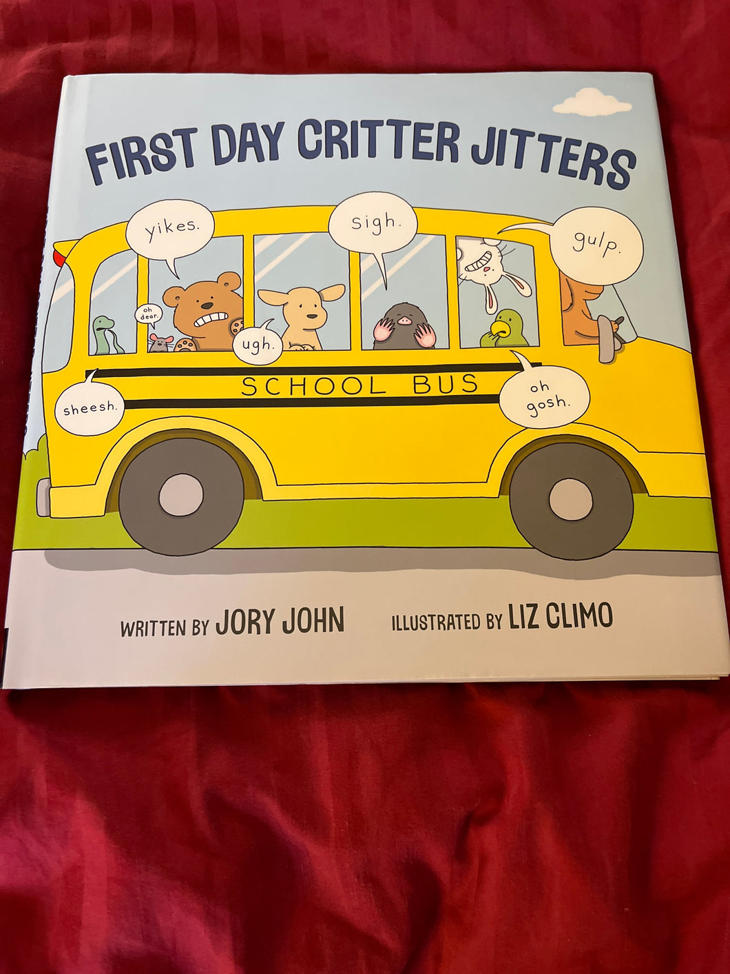 First day critter jitter Book Liz climo