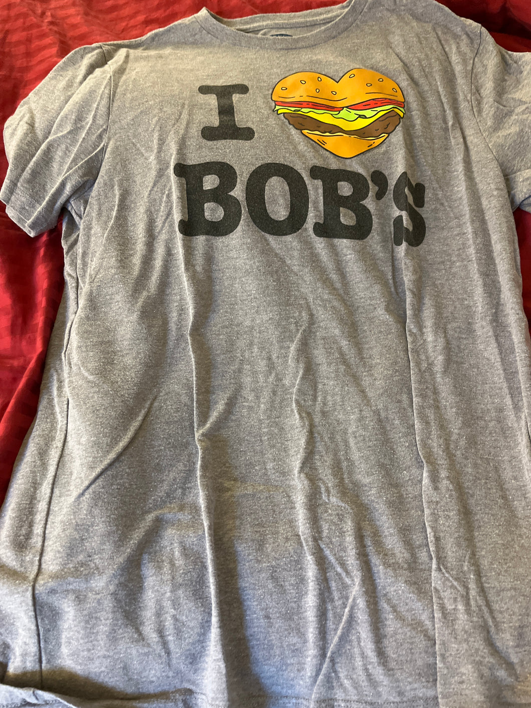 Bobs burgers hamburger Short sleeve tee - size Women S (4-6)