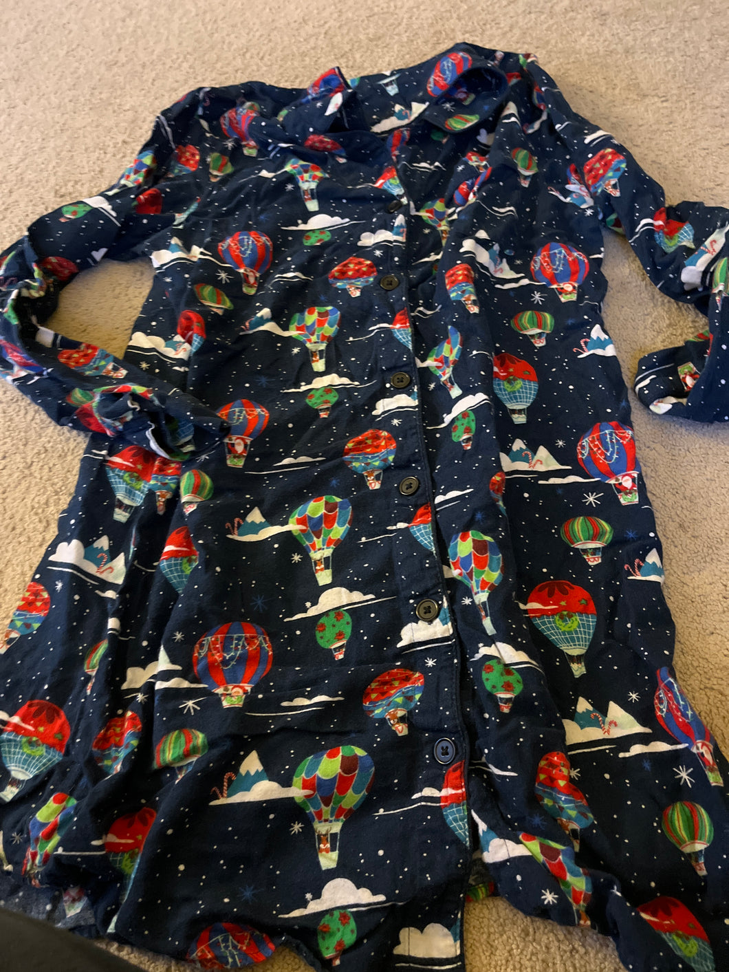 Wondershop santa Nightgown navy - size Women S (4-6)