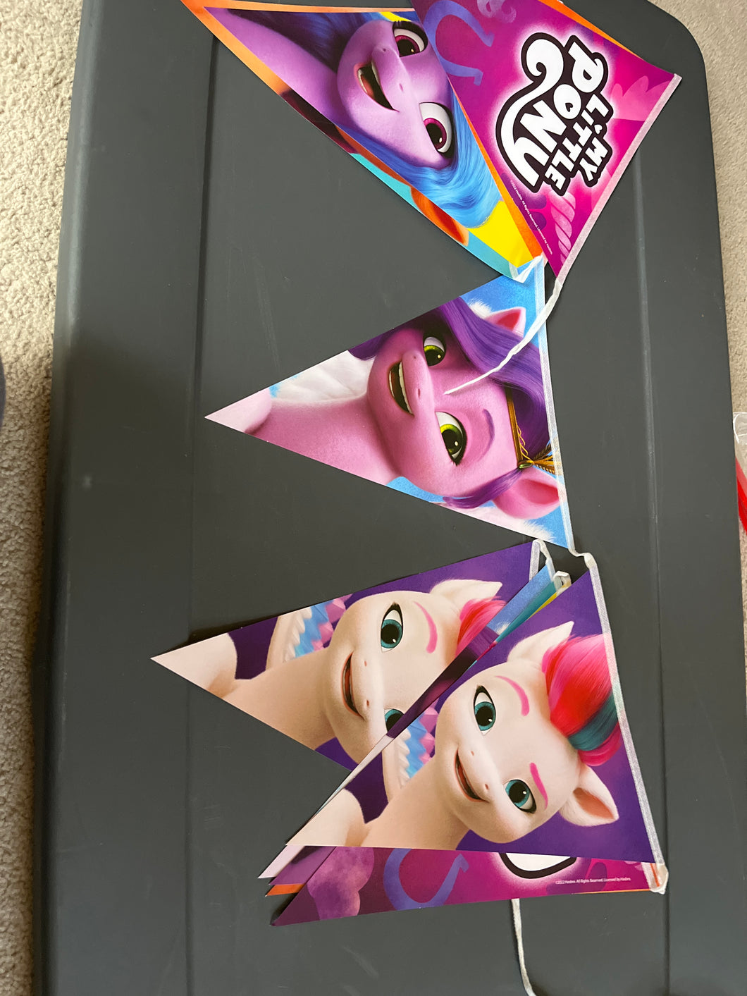 My little pony banner 6 feetish cardboard