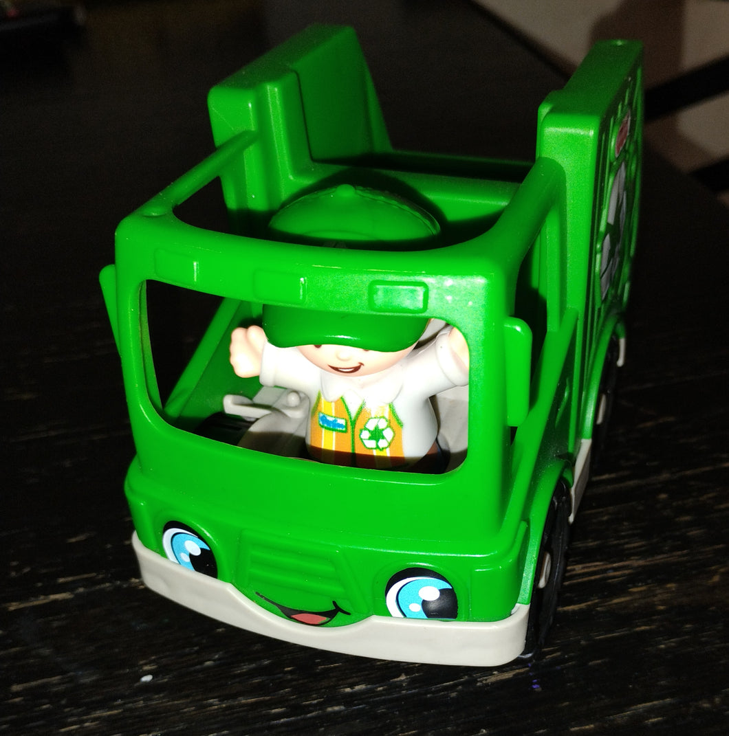RecycleTruck with Driver Little People