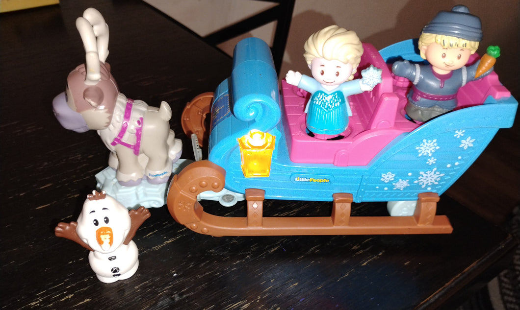 Frozen Little People Set Makes Sounds