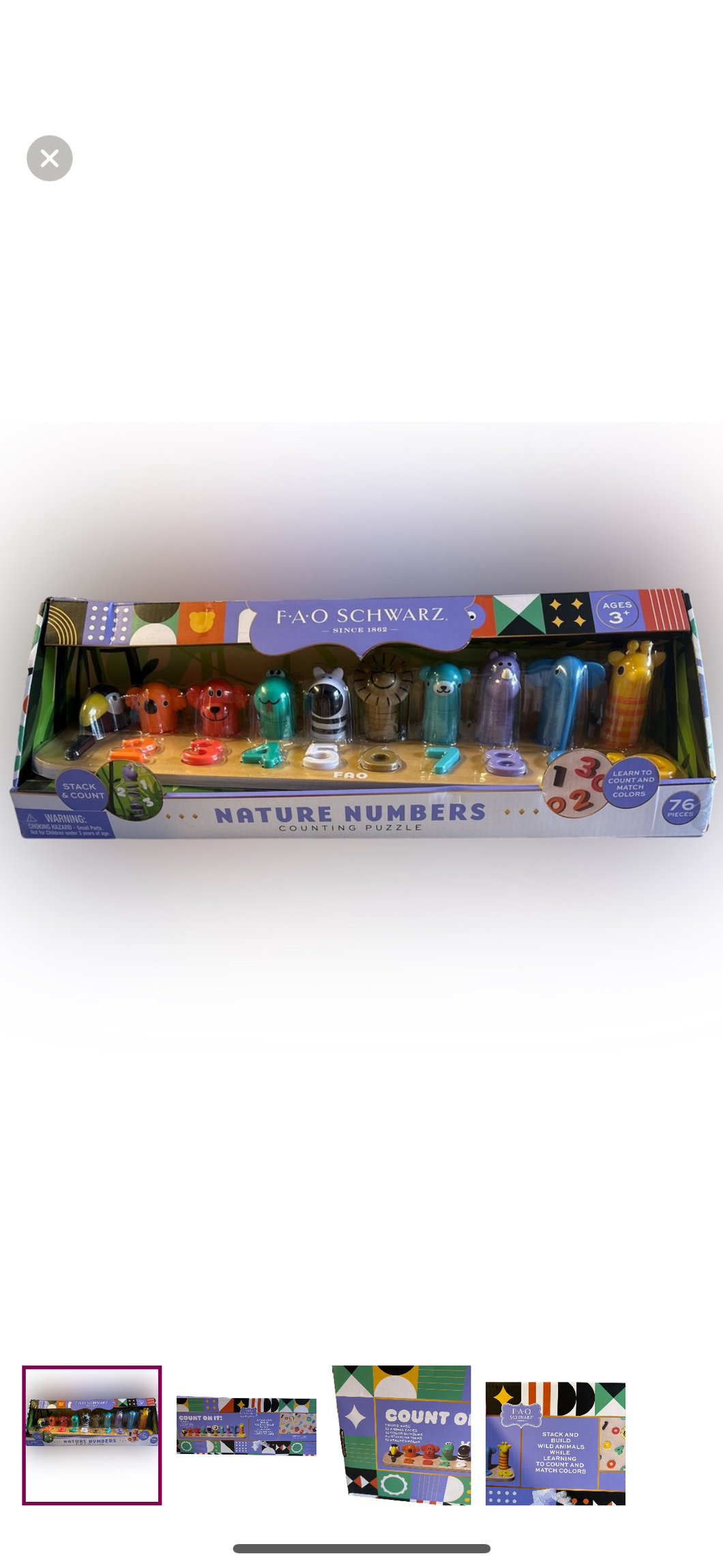 Nwt counting puzzle Nature numbers