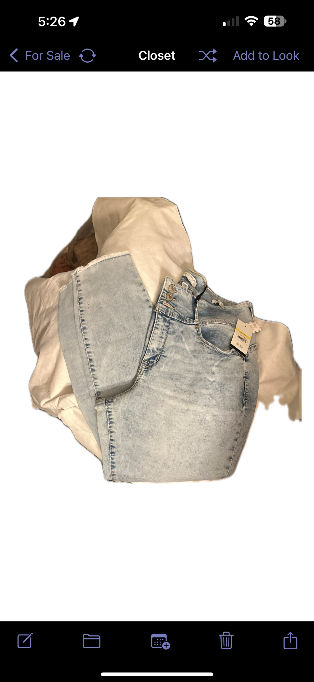 NWT Sofia skinny jeans Paulina sculpting - size Women XL (14)