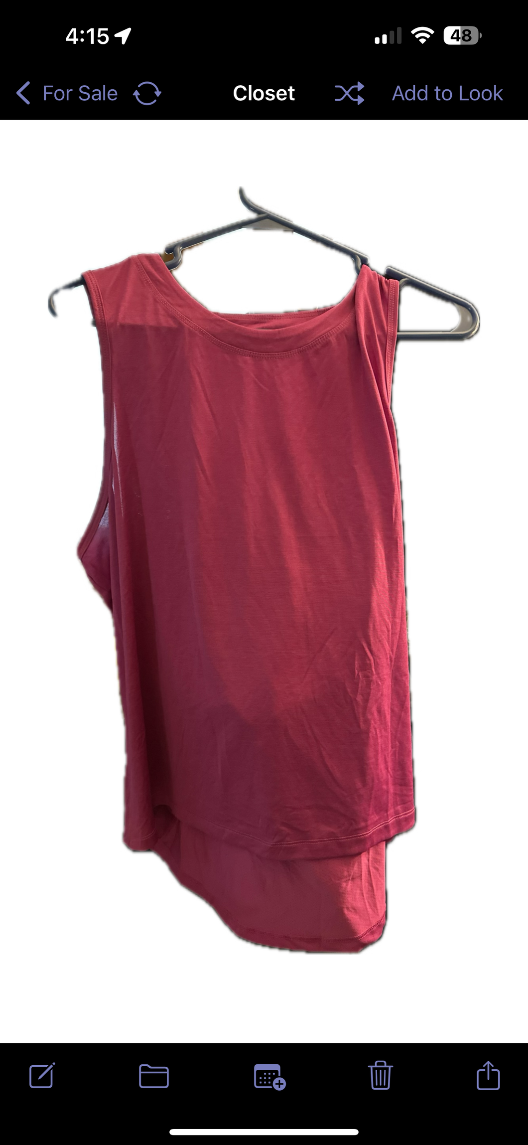 NWT avia sleeveless tank - size Women XL (14)