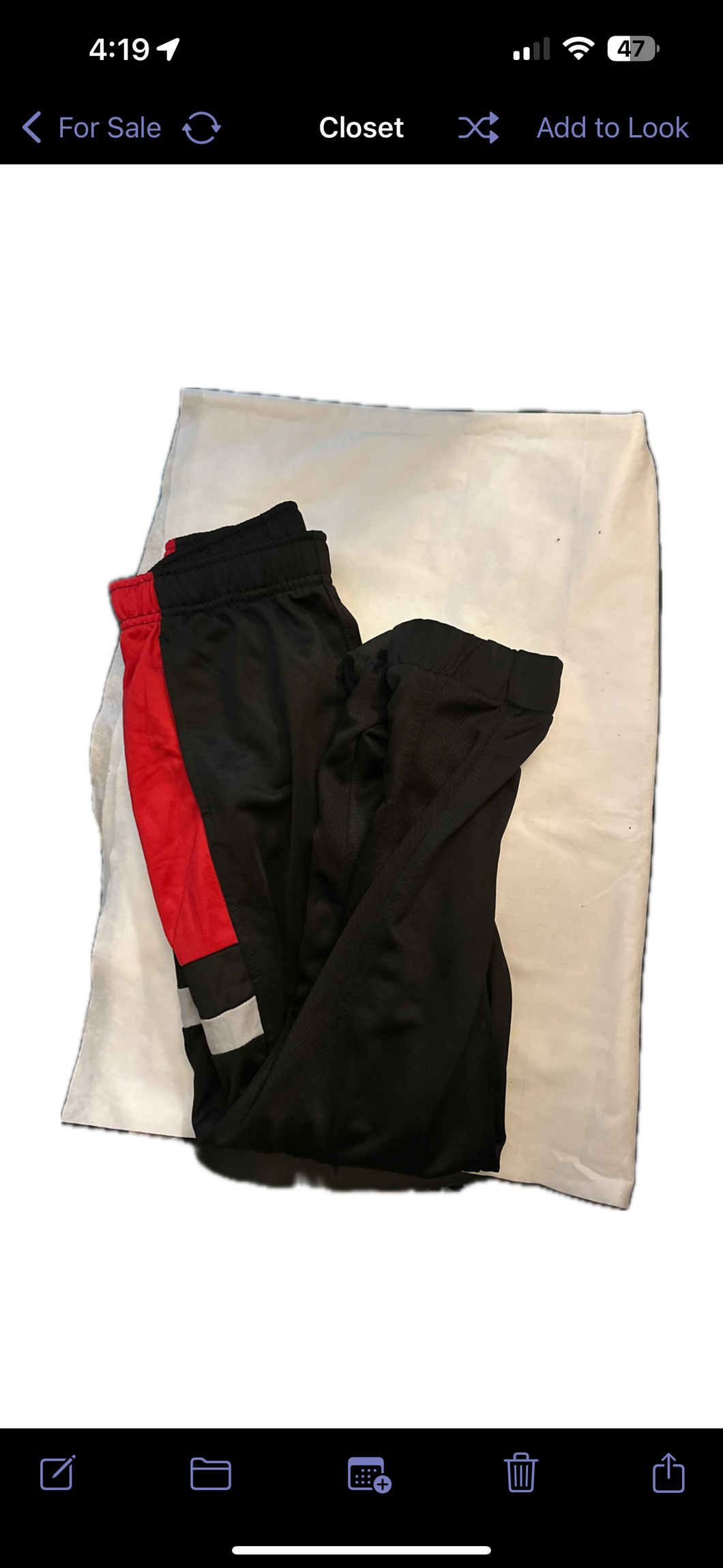 NWT athletic works pants Sz 10/12 - size Kids 10