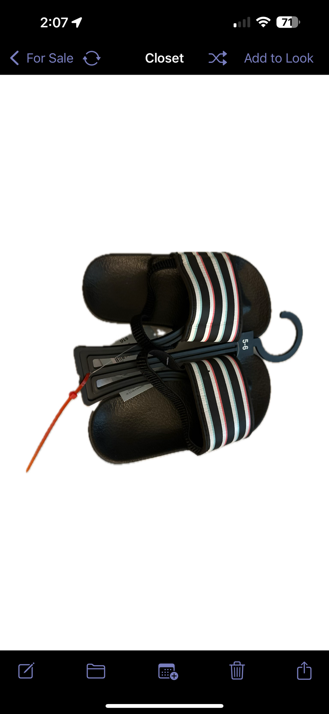 NWT okie dokie Sandals - size Shoes-toddler 5