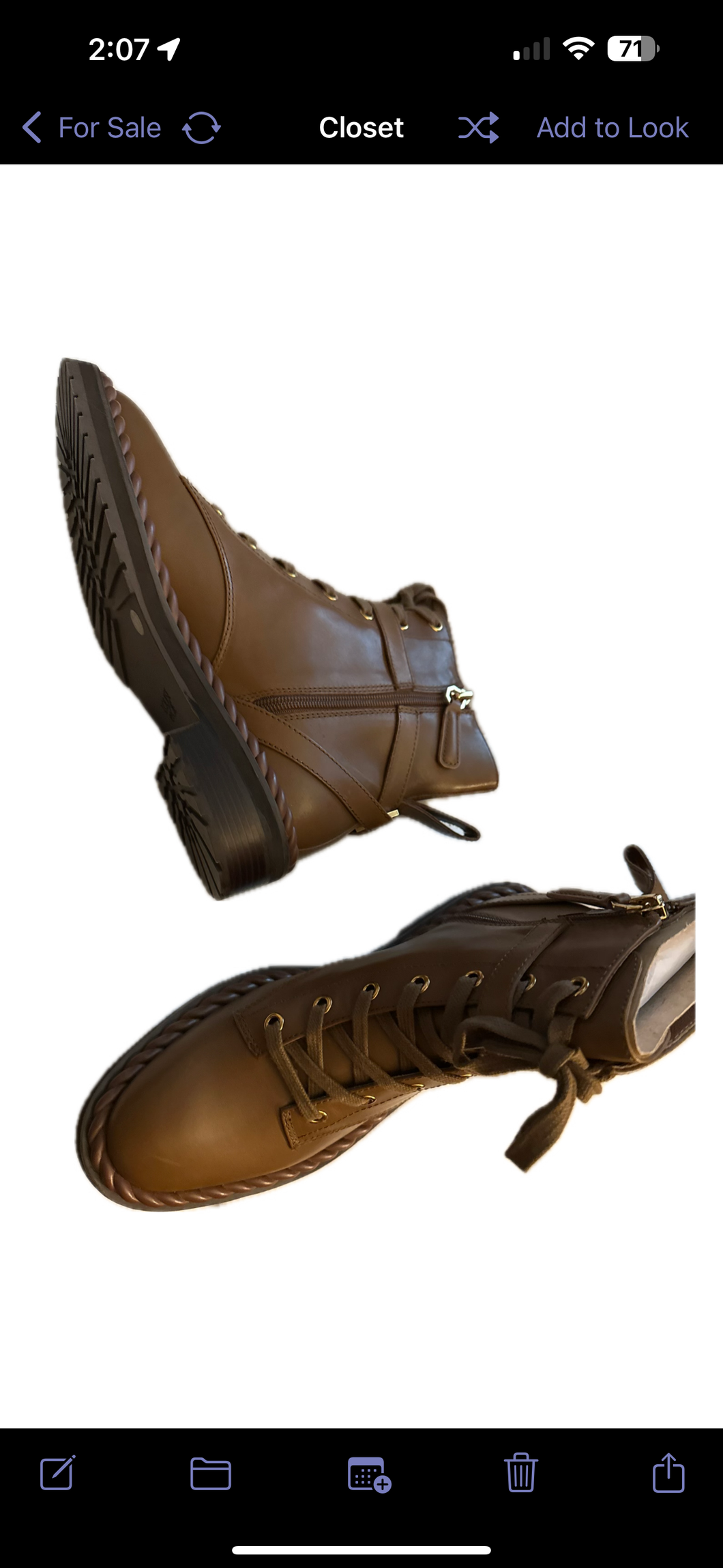 New Louise et cie Brown boots - size Shoes-Womens 8