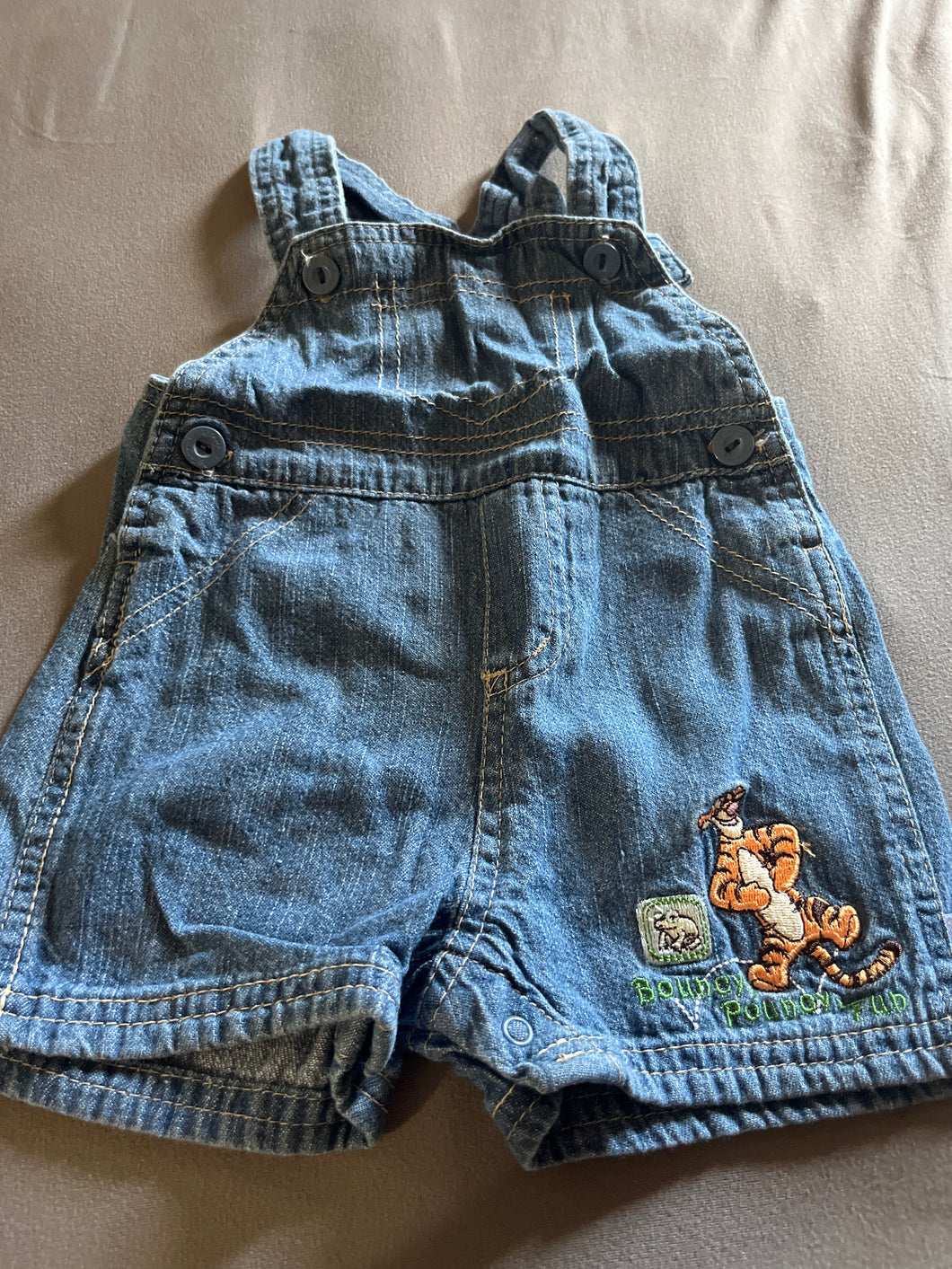 Tigger overalls - size 3-6 Months