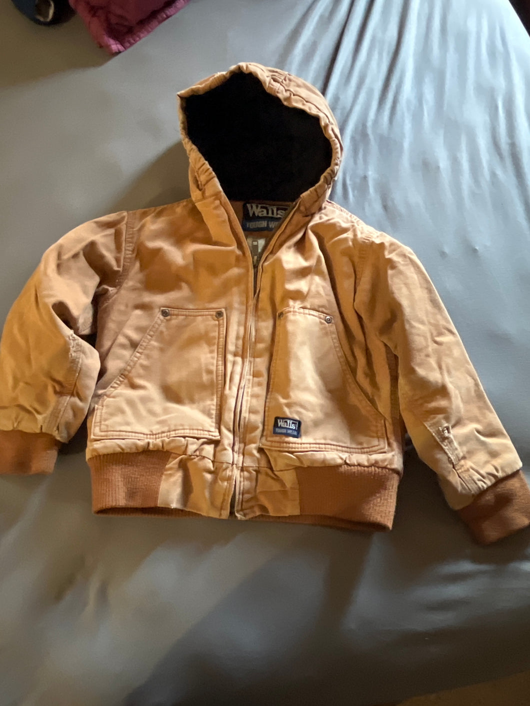 Tan walls workcoat - size Kids 6