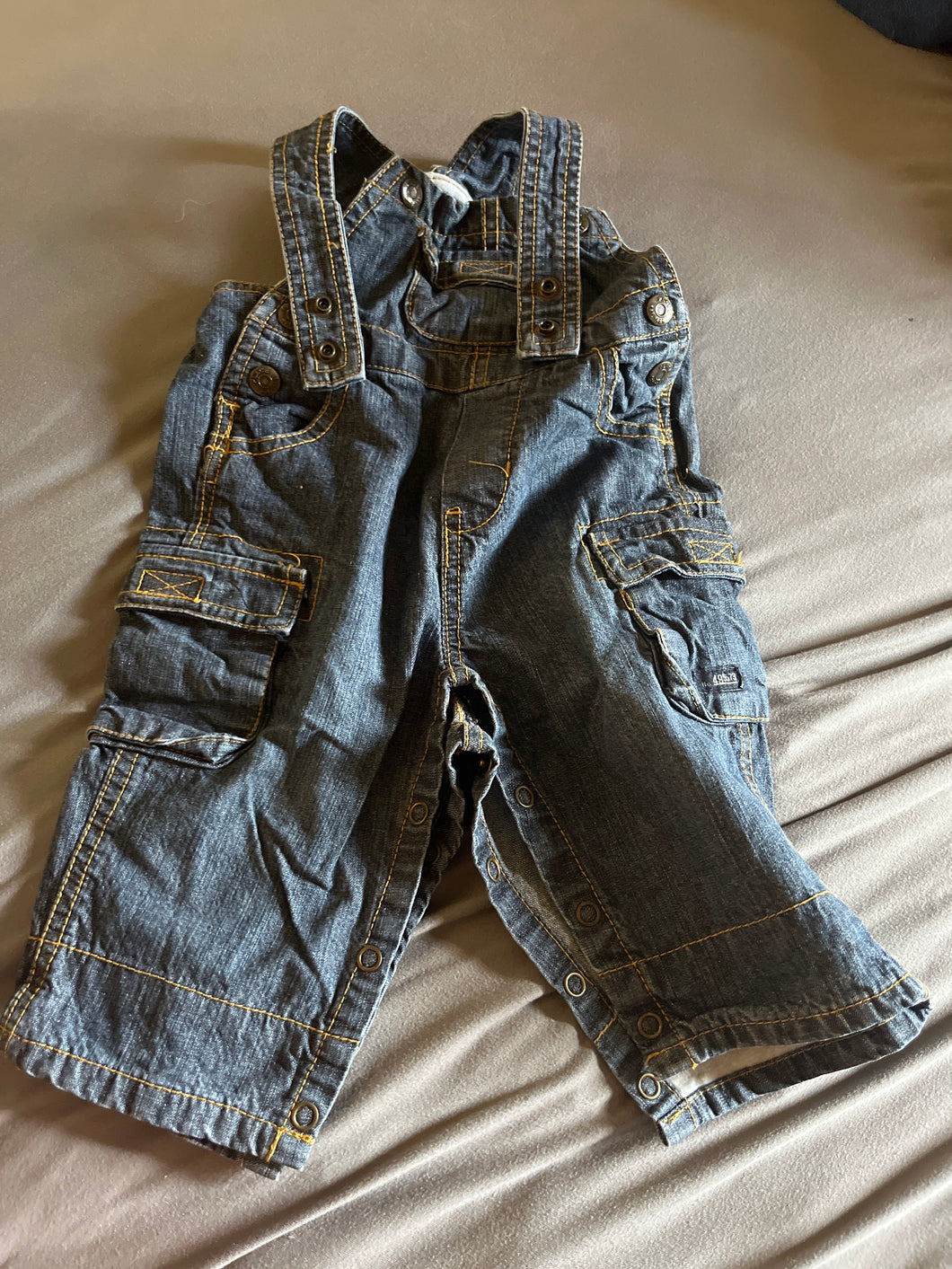 Children's place overall - size 3-6 Months