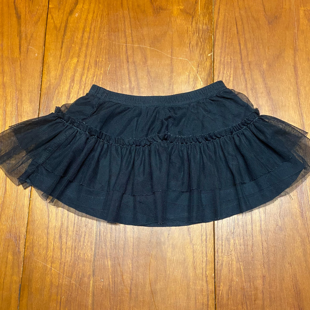 Black Tulle Skirt  - size 18 Months