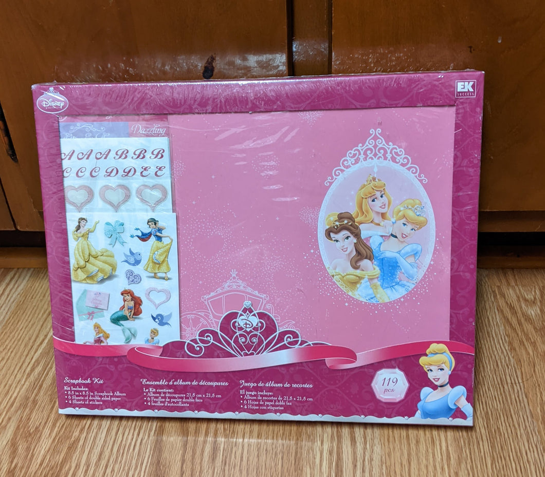 princess stationary set - new